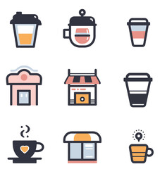 coffee shop icons