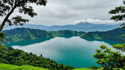 lake in the mountains