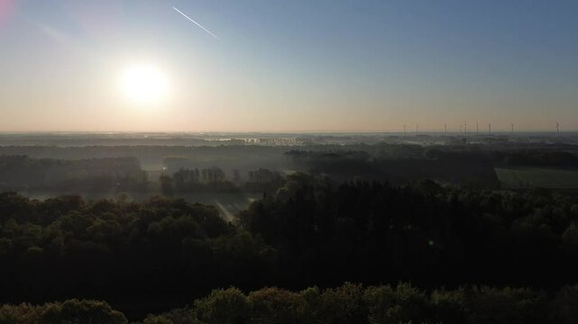 Sonnenuntergang Meppen Emsland