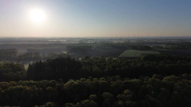 Sonnenuntergang Meppen Emsland