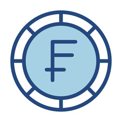 Swiss Franc Icon