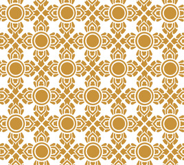 seamless pattern islamic, thai, thailand, seamless, wedding, invitation, floral, pattern set	

