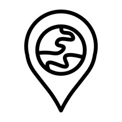 placeholder line icon