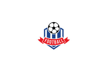 football club logo vector illustration logo design