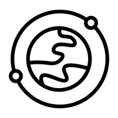 sustainable line icon
