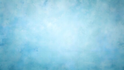 Obraz premium Light blue plain backdrop with minimal dust texture