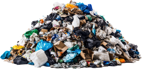 Massive Pile of Trash and Waste