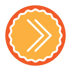 Book Now Button Vector Glyph Two Colors Icon Design