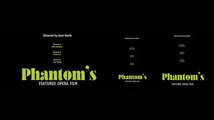 Cinematic Film Title Card, Movie Poster Typography Overlay 159 | Fully Modular Editable Layouts & Easy Text Animator Control to Create Custom Text Animations Without KeyFrames