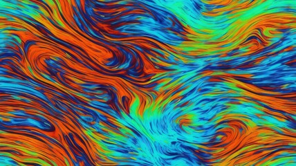 Swirling Abstract: A vivid, digitally generated artwork of flowing colors evokes a sense of movement and energy, perfect for adding a modern touch to creative projects. 