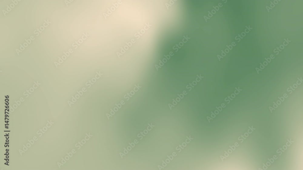 Poster a soft, abstract green and beige blurred gradient with gentle, flowing transitions and no distinct s