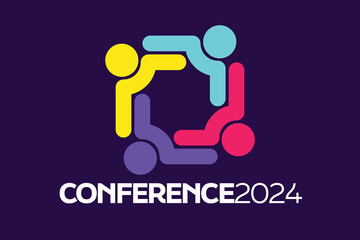 Vibrant Abstract Conference Logo Template