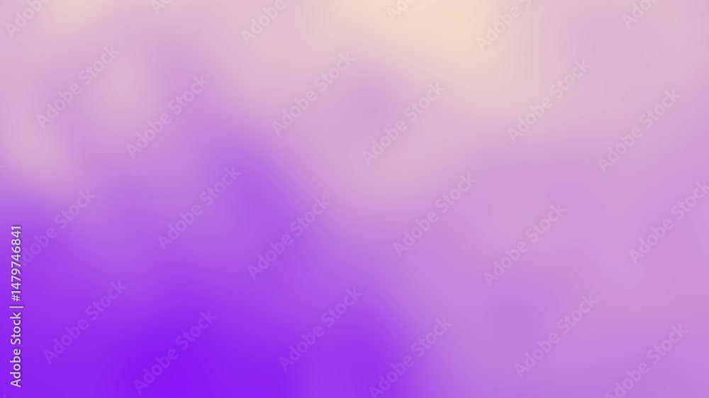 Poster a smooth gradient background blending soft pink, purple, and violet shades with a dreamy abstract ef