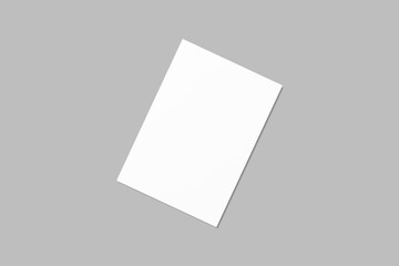 A4 Flyer Blank Mockup