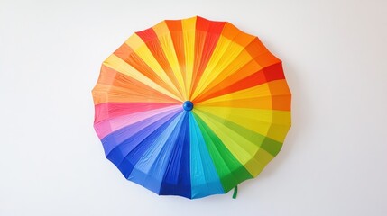 Obraz premium Colorful rainbow umbrella
