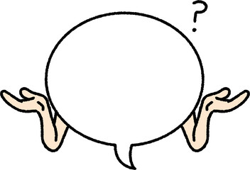 다양한 형태의 말풍선을 활용한 대화와 의사소통 표현 일러스트 – 채팅, 텍스트 입력, 메시지, 만화 말풍선, 디자인 요소로 활용 가능한 이미지