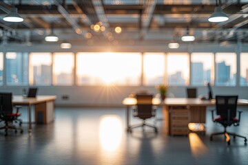 Beautiful Bokeh Effects in a Bright Minimalist Workspace