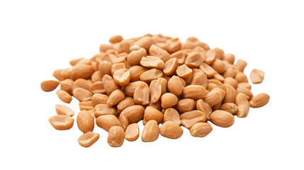 Delicious Nutrient-Rich Peanuts on Transparent Background for Food Ads