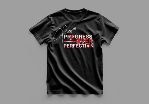 Minimal Typography Tshirt Design For Men
