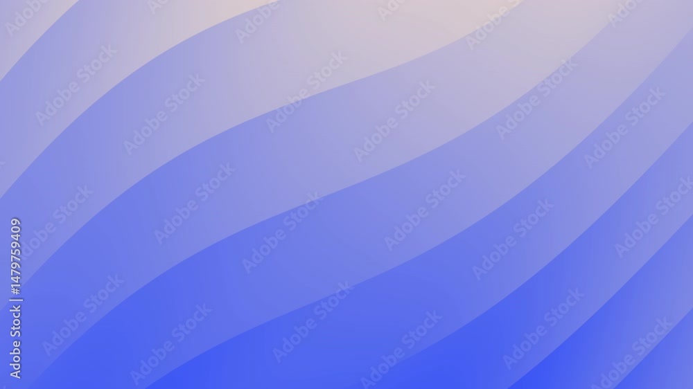 Poster smooth blue and light purple waves create a modern abstract background with a gradient effect, abstr