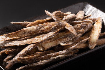 素揚げごぼう