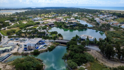 vista drone troia setubal, vista aerea