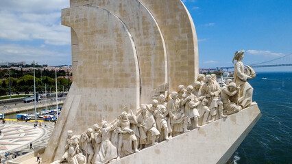 Padrão dos Descobrimentos às margens do Tejo em Lisboa

