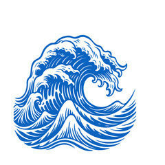 Sea Waves Sketch