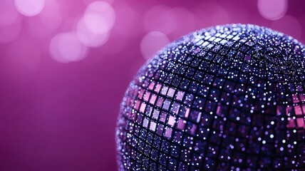 Holographic globe made of colorful dots rotating in a dark empty space, perfect for technology and communication concepts