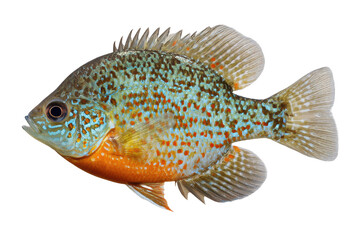 Fototapeta premium Pumpkinseed Sunfish Freshwater Fish