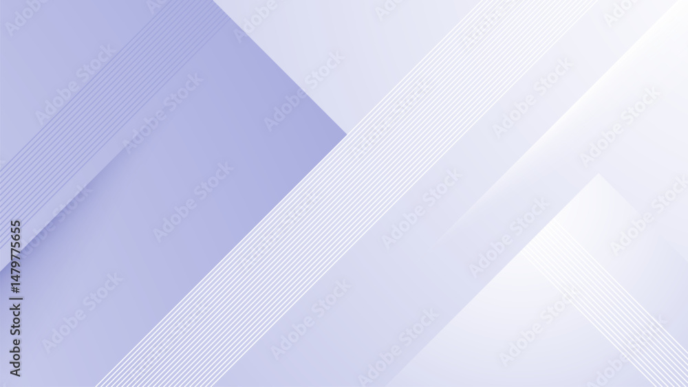 Canvas Prints minimal abstract white and light purple geometric background with diagonal lines