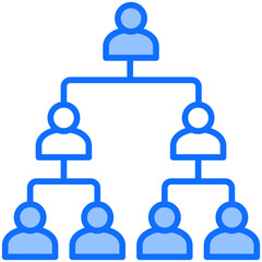 Obraz premium Organization Structure Icon