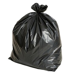 garbage bag isolated on white