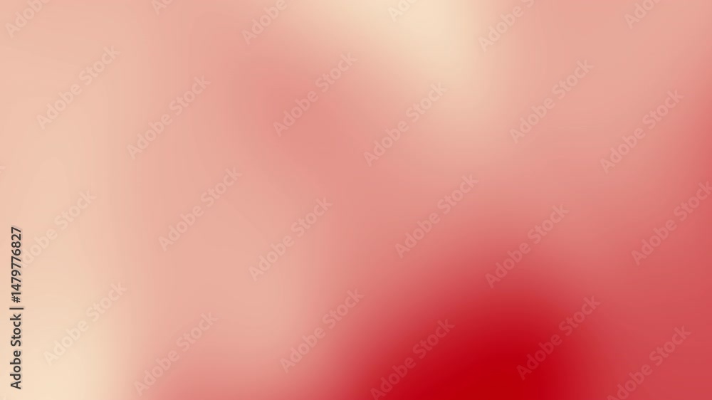 Poster a soft gradient background transitioning from light peach to deep red shades, abstract texture gradi