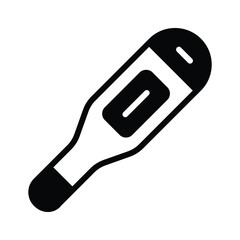 Check out our glyph icon showing thermometer