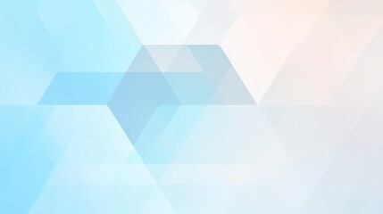 Obraz premium Abstract Geometric Background with Blue and White Triangles