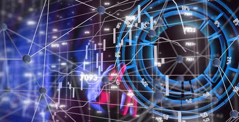 Futuristic wave, Futuristic data stream