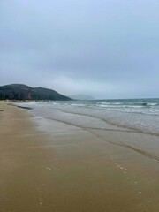 beach in the morning