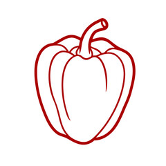 Sketch Illustration Of Vegetable