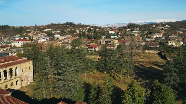 Tskaltubo City in Adjara, Georgia With Scenic Views and Charming Architecture
