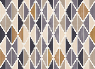 Dhaka pattern.Diamond shape on light background.Geometric shape.Diagonal pattern.Zigzag pattern.Seamless.Triangle shape.DIgital design.Illustration.Line.Design for skirt.Pillow.Printing.Knitting.Wrap