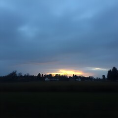 The scene waits for no one, complete in its own being.