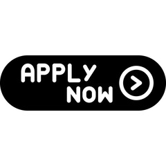 Apply Now Icon Job Application Call-to-Action