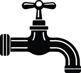 faucet vector icon.