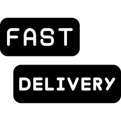 Fast Delivery Icon Express Shipping Symbol