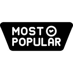 Most Popular Icon Top Rated Choice Symbol