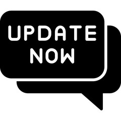 Update Now Icon Latest Information Alert Symbol