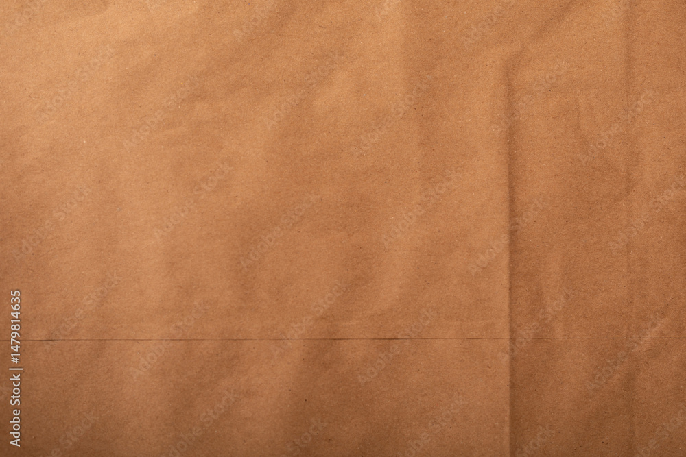 Poster High-resolution image of brown kraft paper texture, perfect for backgrounds and design projects.