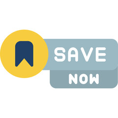Save Now Icon Immediate Data Storage CTA