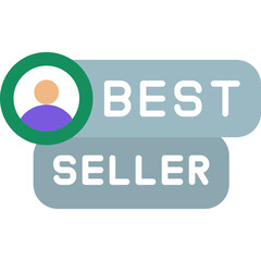 Best Seller Icon Popular Product Label